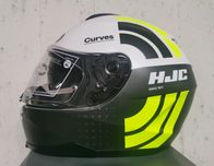 Capacete HJC C70 Curves White/ Yellow Gloss [ S ]( NOVO )