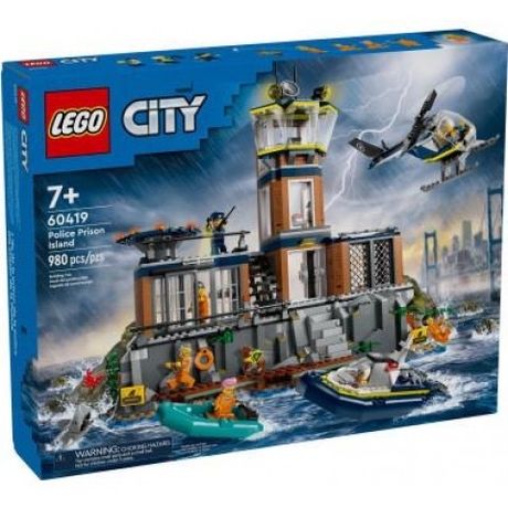 Блоковий конструктор LEGO City Поліцейський острів-в'язниця (60419)