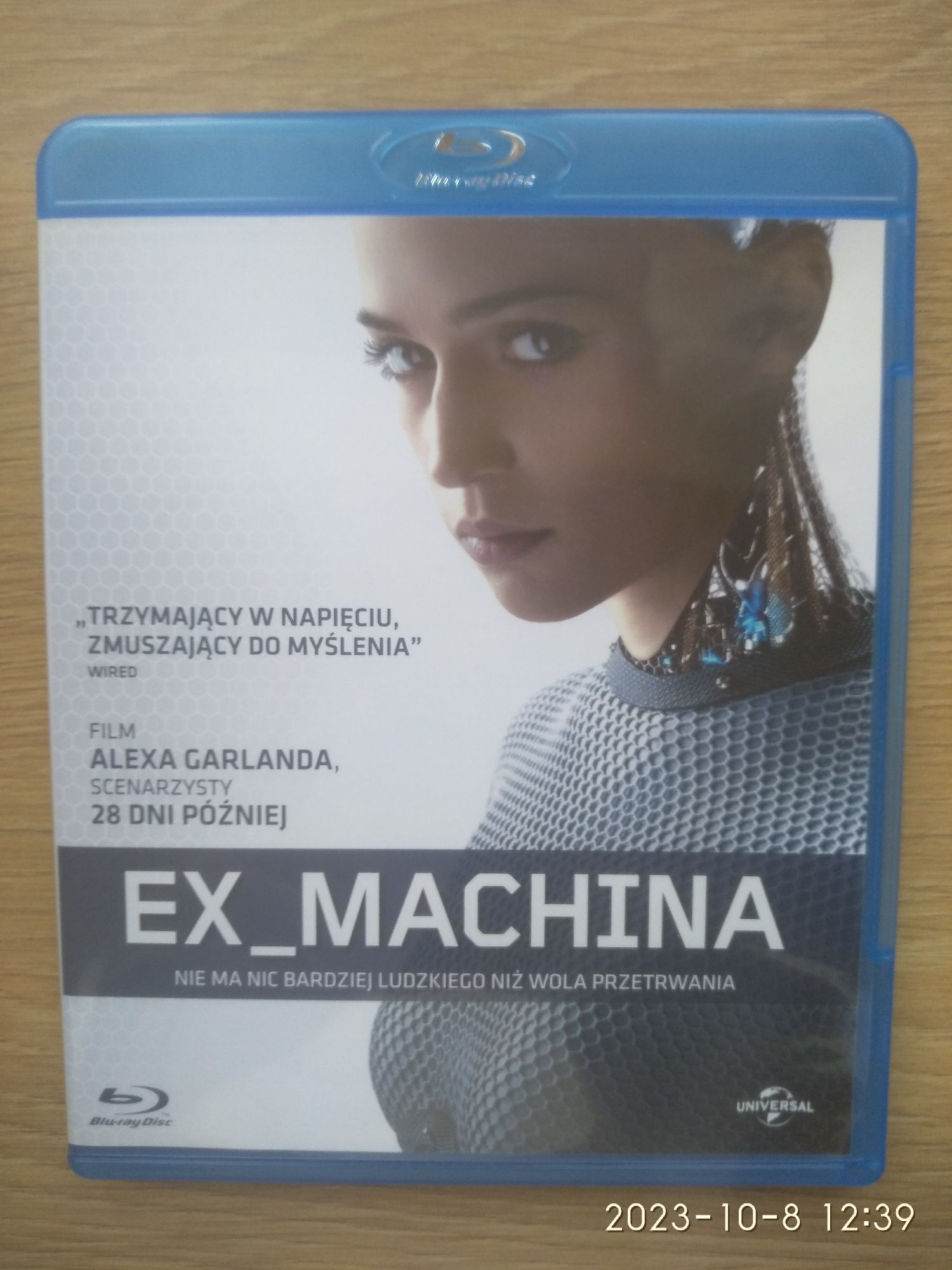 Ex machina blu ray polskie napisy i polski lektor wysyłka gratis