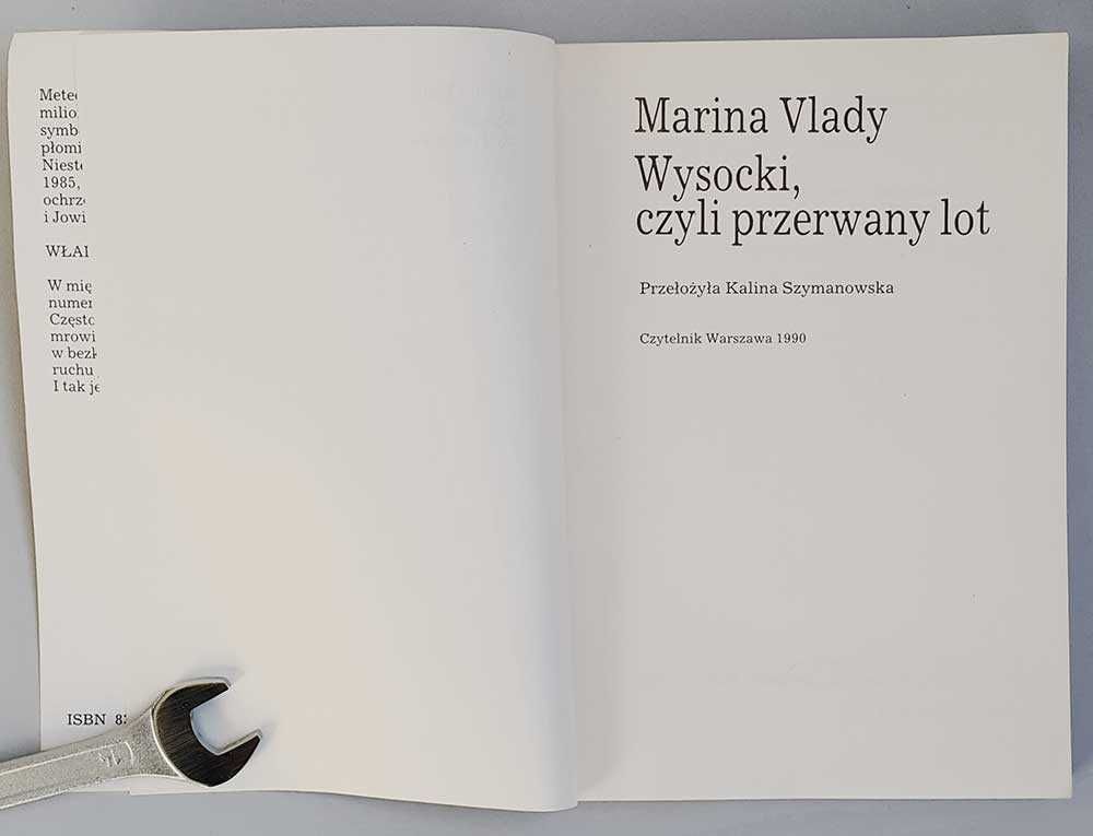 Marina Vlady Wysocki czyli przerwany lot