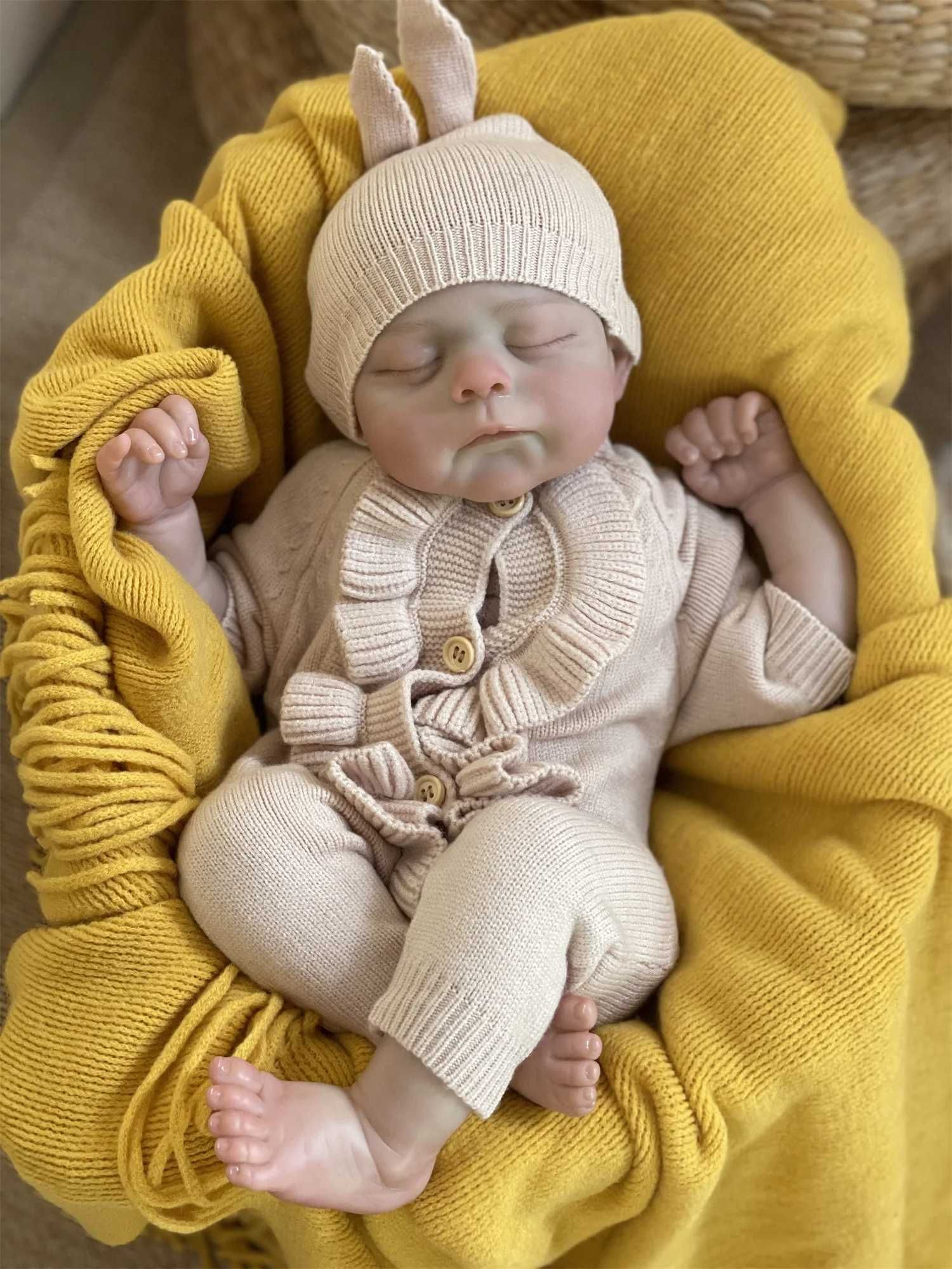 Lalka Typu Reborn z Autentycznym Wyglądem Idealny Prezent dla Wnuczki