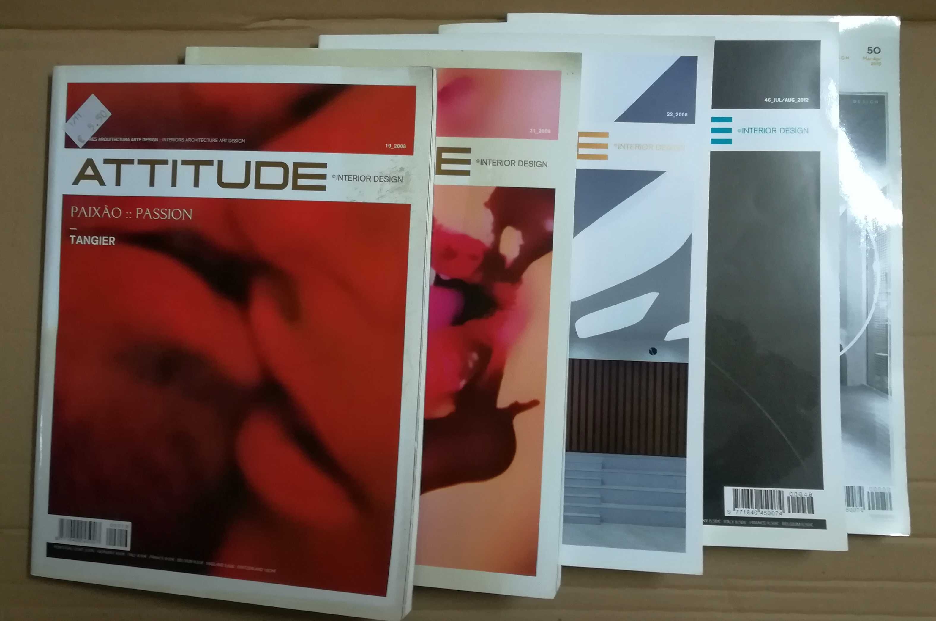 Revistas L+arte, Architectural Digest, Attitude, Ambiente e Umbigo