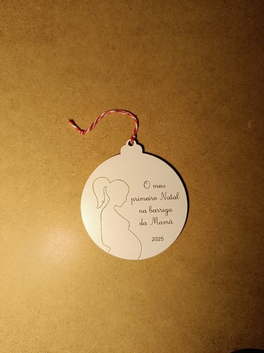 Enfeites decoração de Natal para grávidas