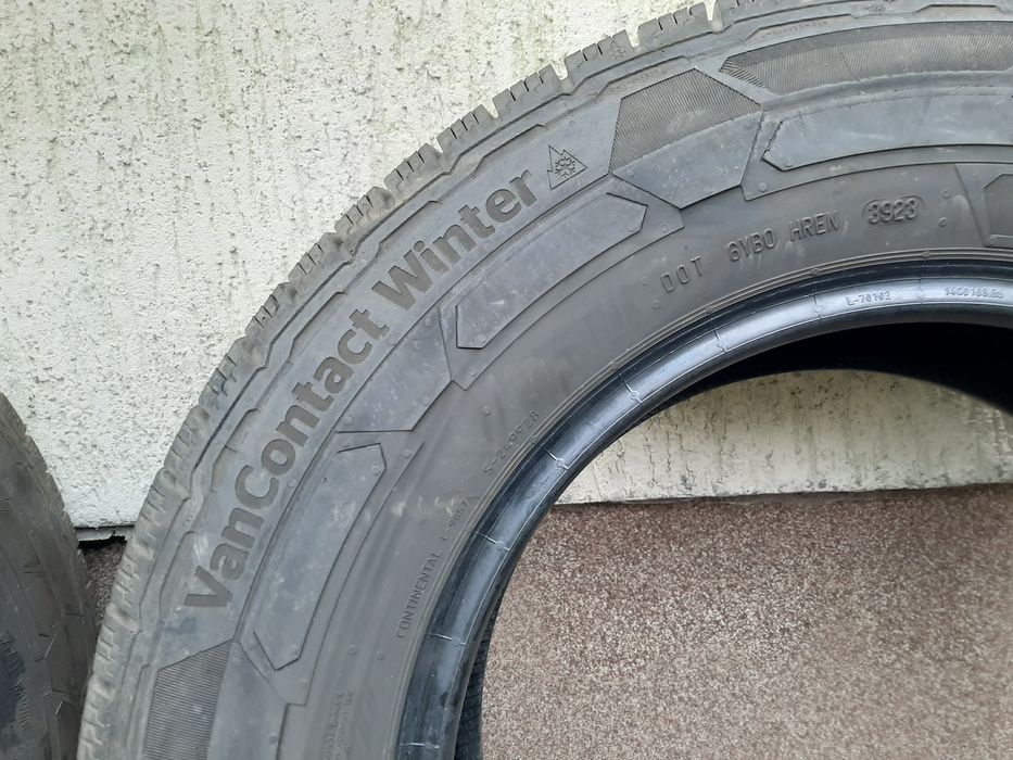 2x Opony zimowe 235/65R16C Continental VanContact Winter 2023r