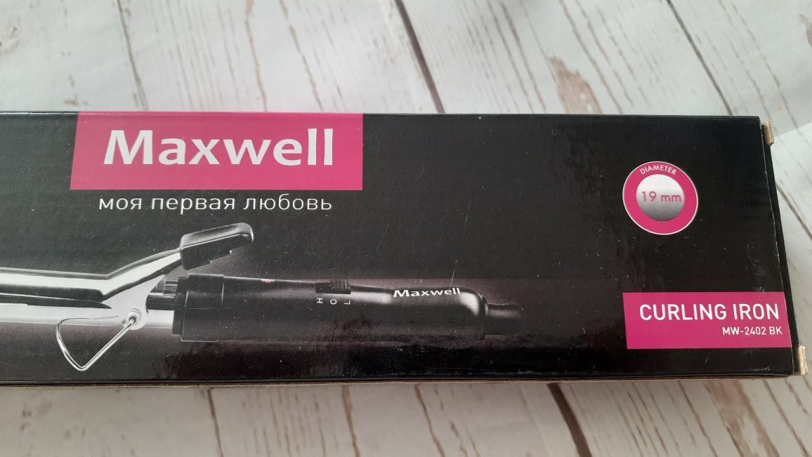 Плойка стайлер Maxwell MW-2402 BK