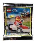 LEGO City - Driver and Race Car #952005 polybag zestaw minifigure
