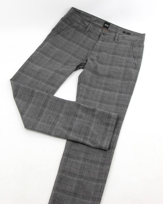 HUGO BOSS чоловічі картаті штани Slim. Оригінал. (31/32)