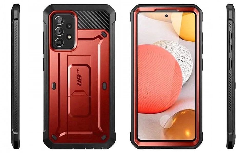 Etui Pancerne 360 Supcase do Samsung Galaxy A72 LTE/5G UB Pro Szkło Pa