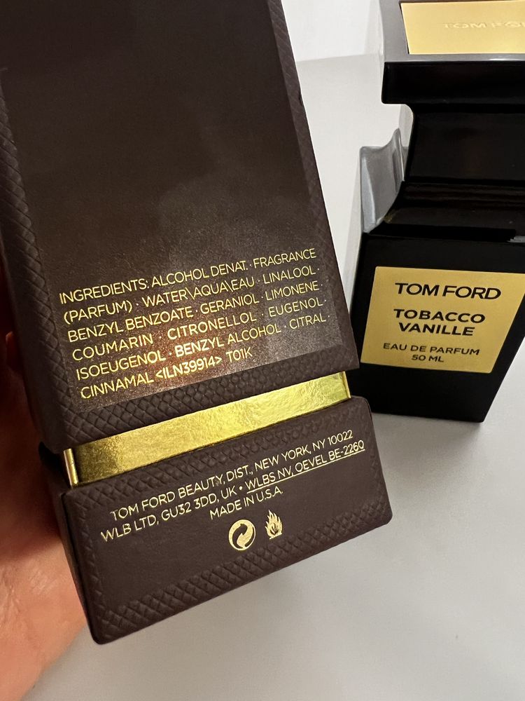 Огигінальний Tom Ford Tobacco vanille