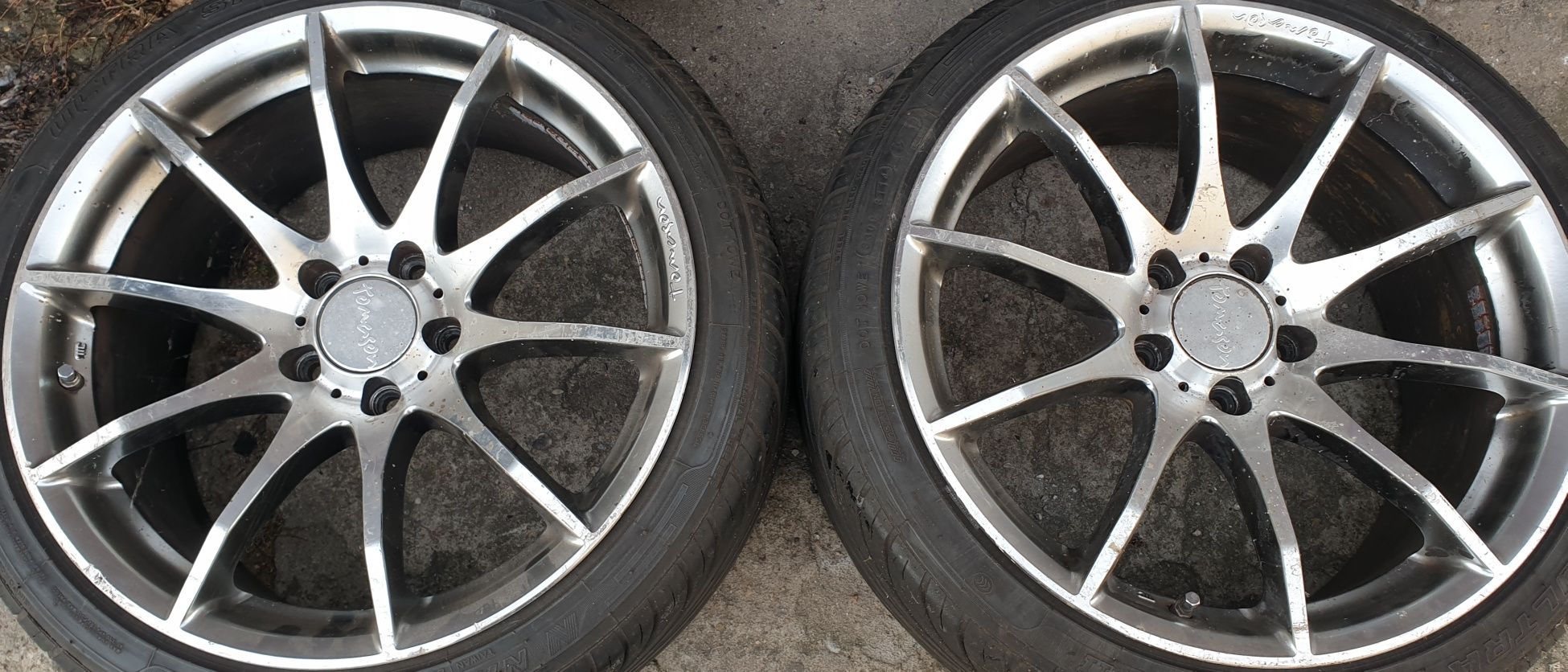 Alufelgi Tomason 18 5x112 8.5J ET 30 Felgi Audi Mercedes Vw Skoda Seat
