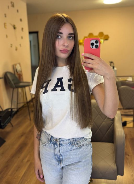 Слов’янське волосся для нарощування треси волосся на заколках тейпи