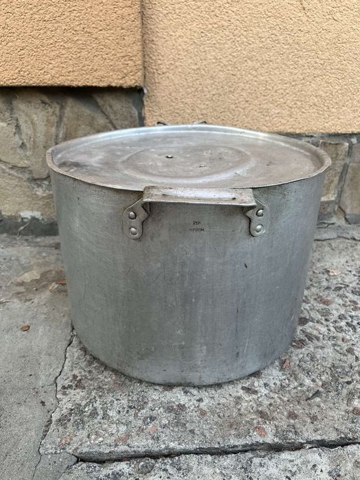 Кастрюля алюминиевая 25 л. Кастрюля 25 л