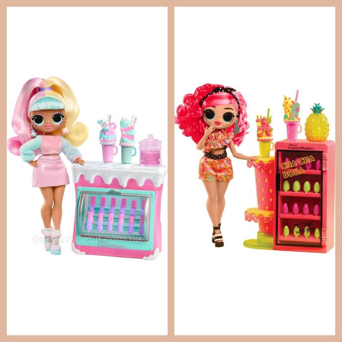 Лялька LOL Surprise OMG ЛОЛ ОМГ Цукерка Бон Sweet Nails Candylicious