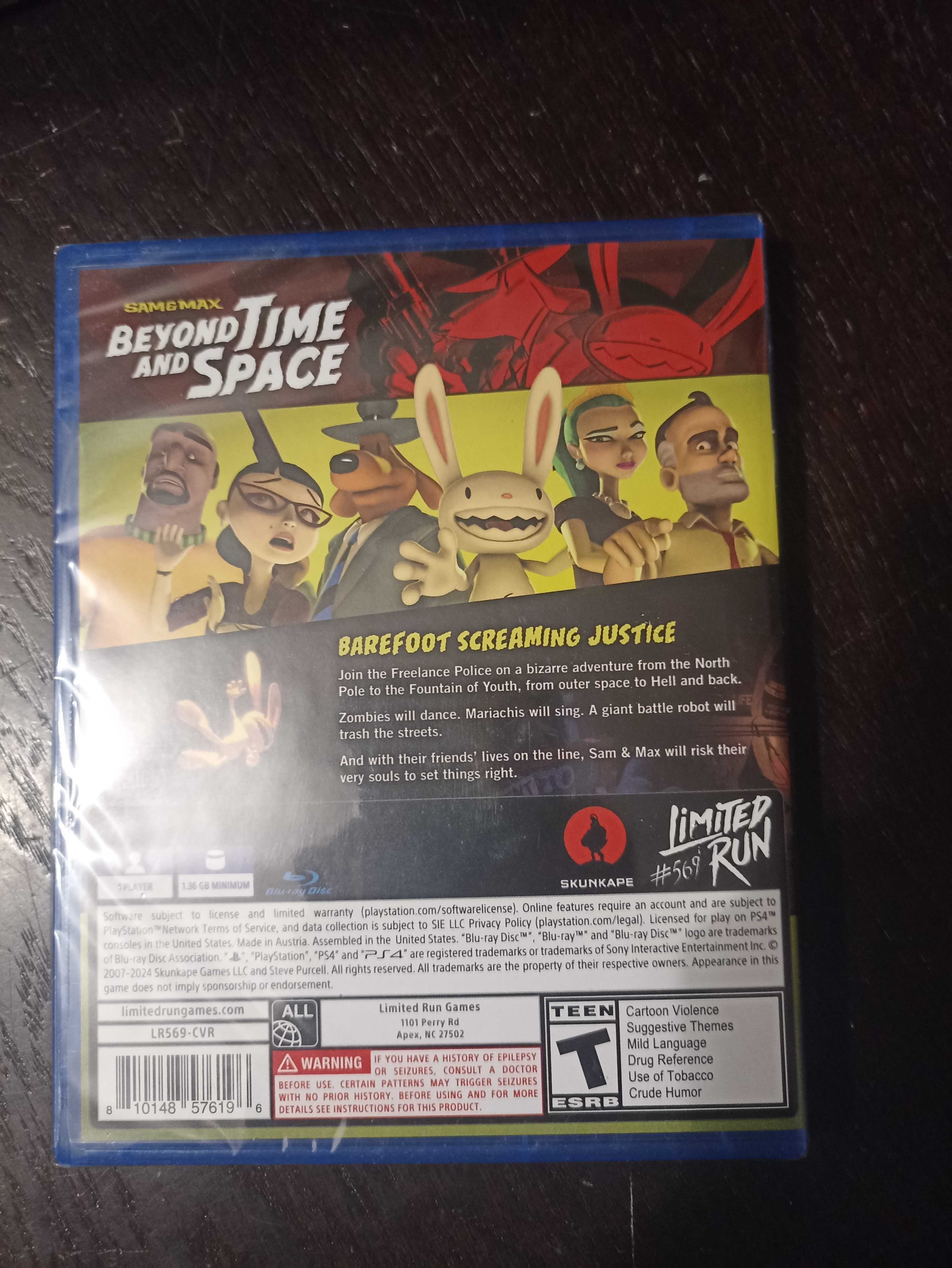 Sam&Max beyond tuner and space ps5