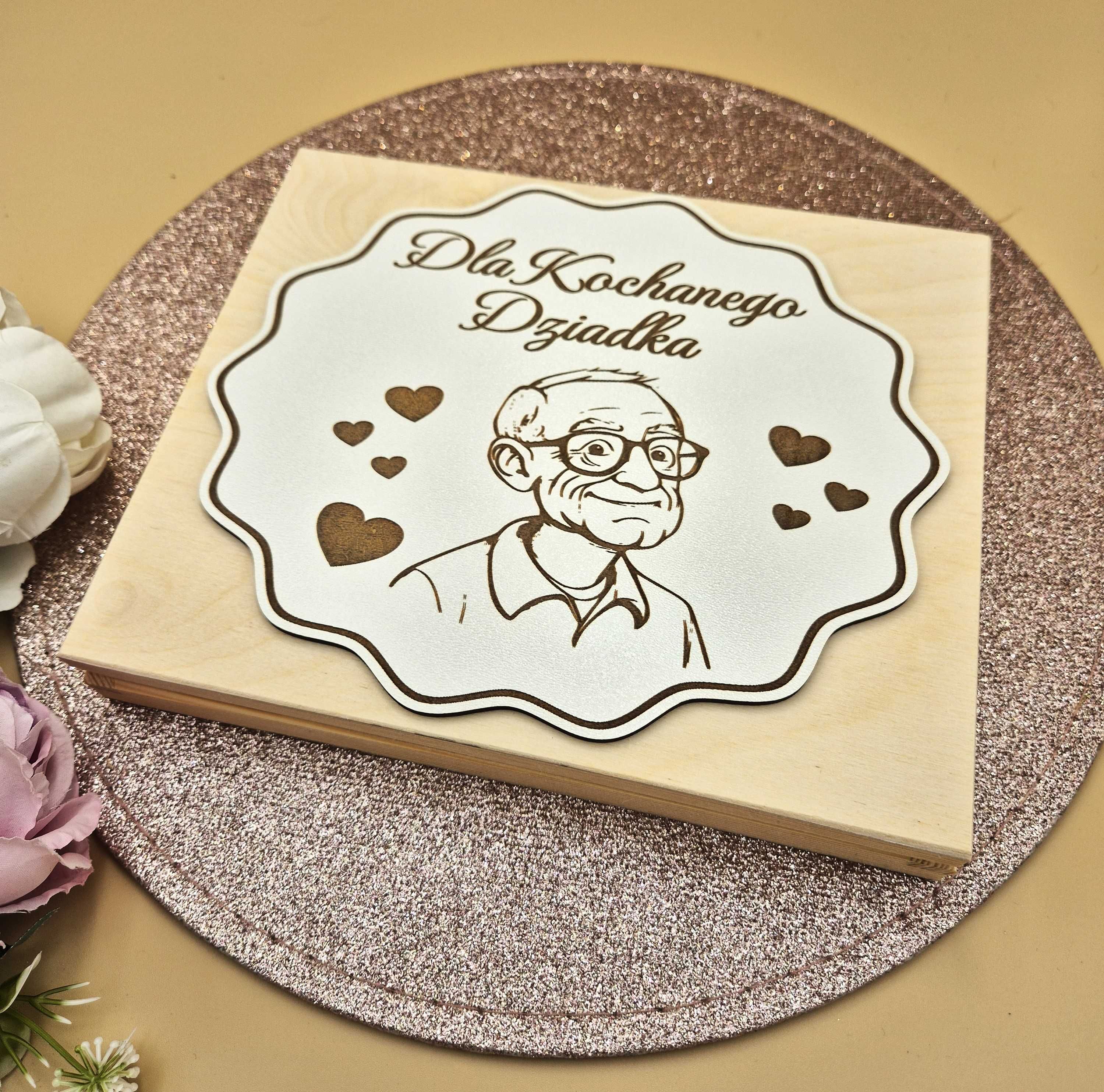 Pudełko na Merci Dzień Dziadka dla dziadka grawer personalizowane