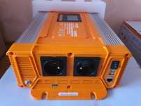 Інвертор CARSPA (перетворювач напруги) чист. синус 1200W/12V/230V