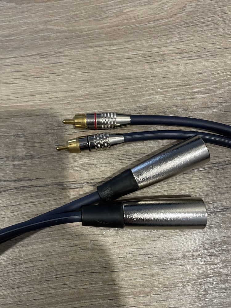 Cabo audio RCA-XLR Male