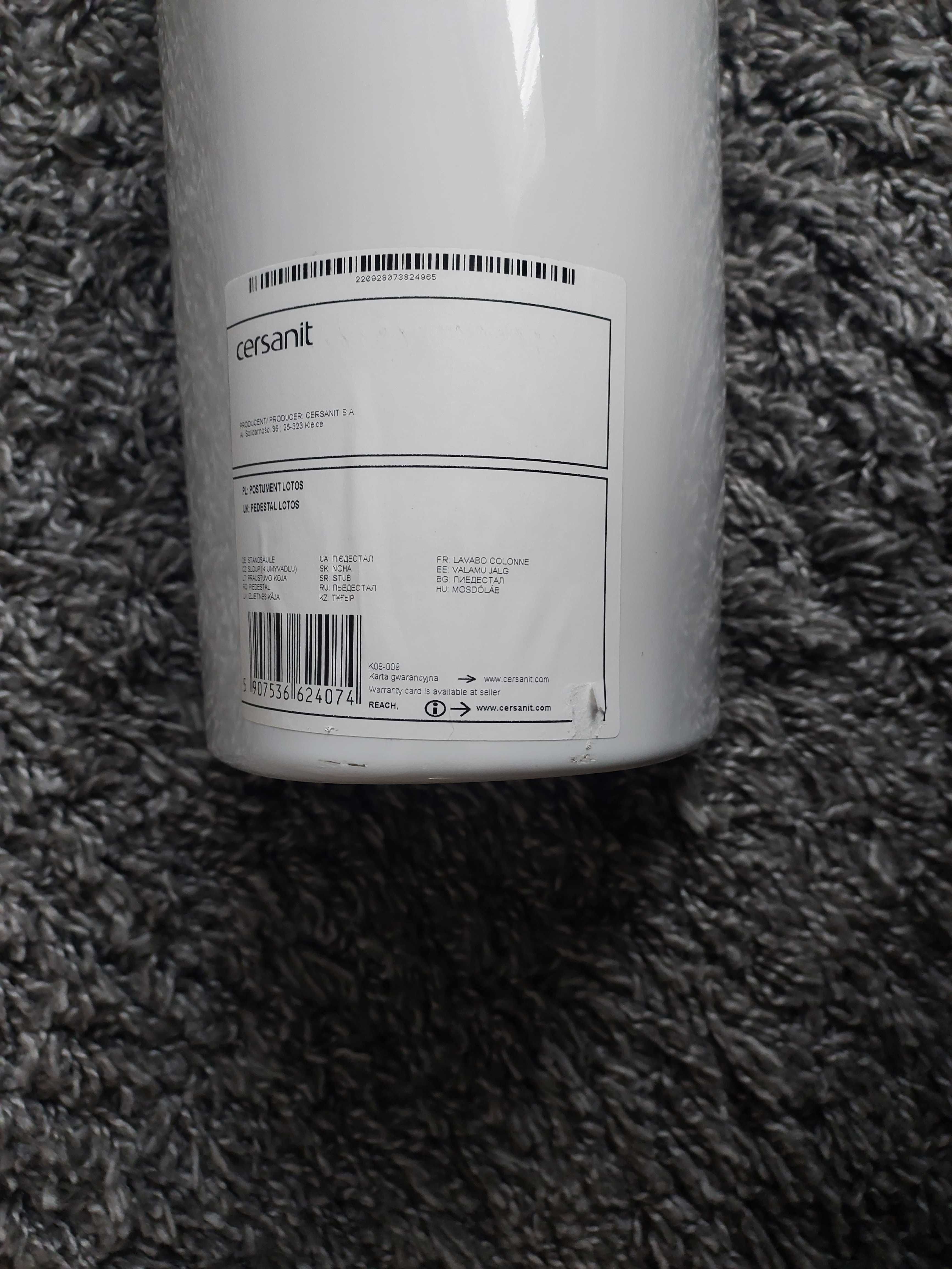 Postument,noga pod umywalkę