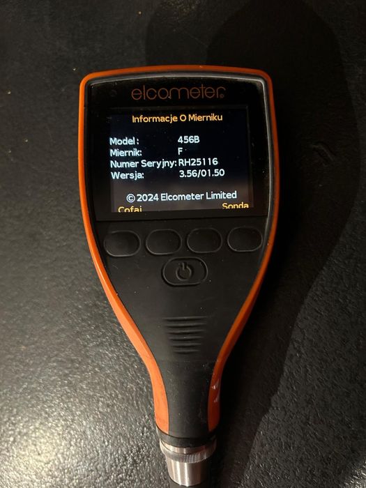 Elcometer 456 miernik z sondą F3