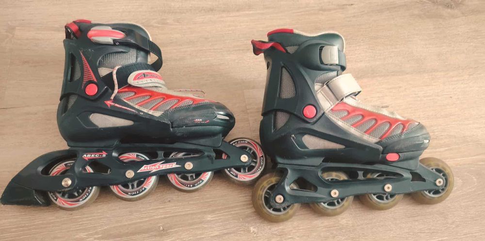 Rolki damskie Action Sport, rozm. 36-39, mało używane.