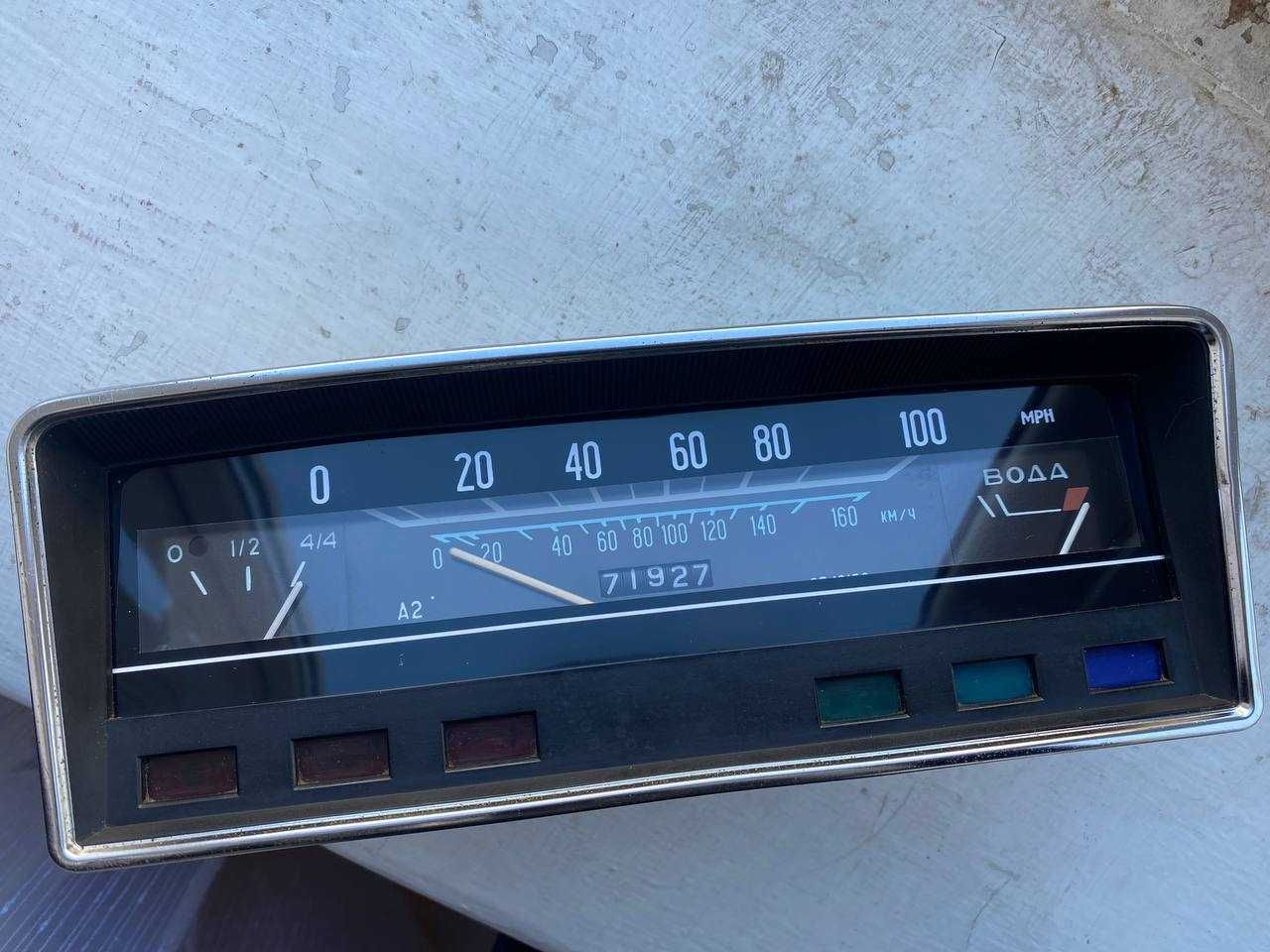 Приборна панель, щиток, спідометр ВАЗ 2101 в милях (LADA MPH експорт)