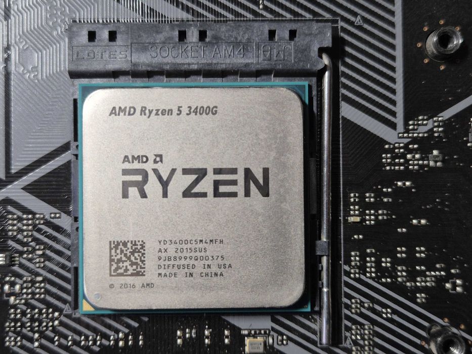 AM4 сет з графікою VEGA11 > Ryzen 5 3400G+плата ASUS B450 mATX.TradeIN