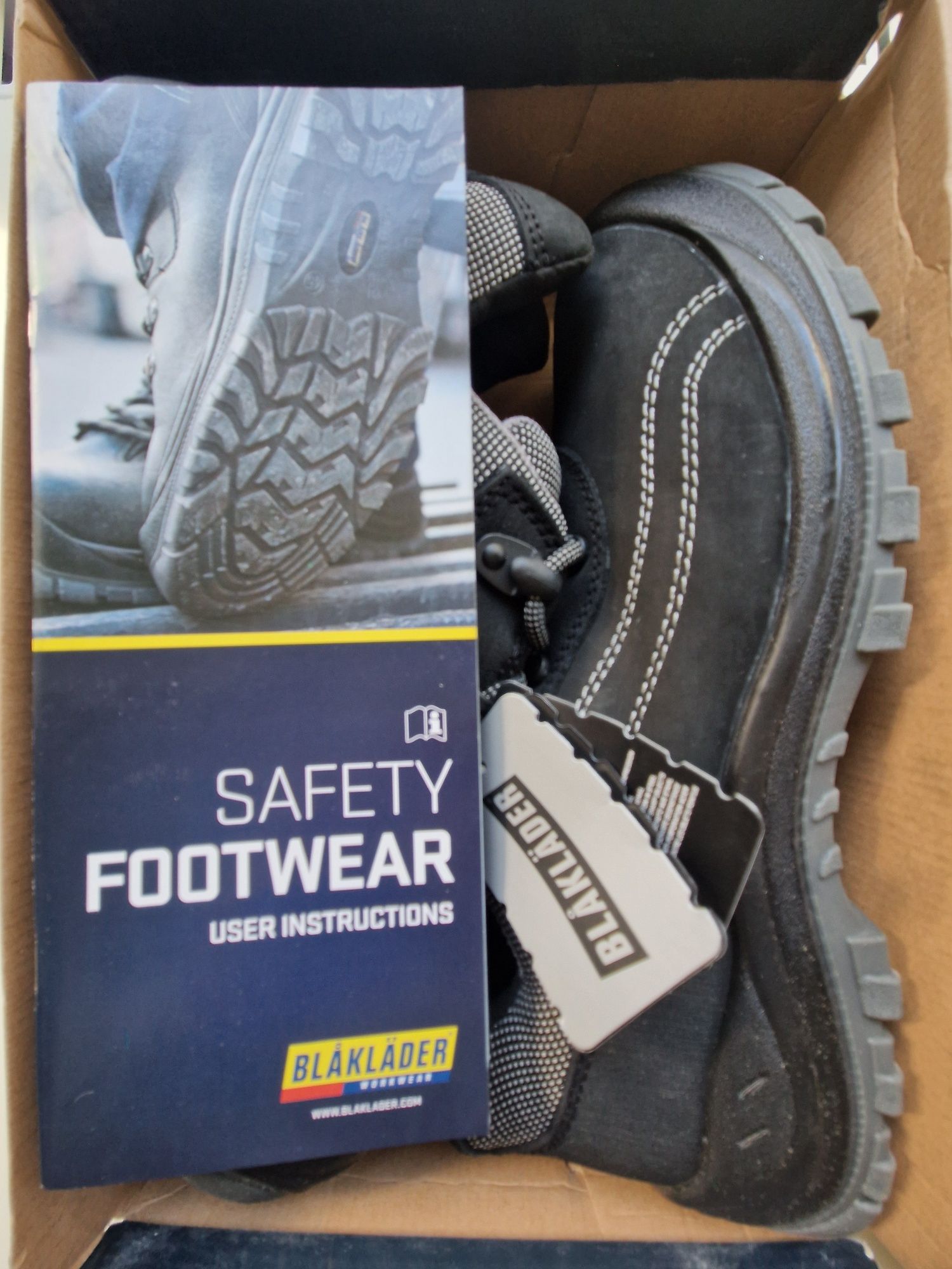 Buty robocze nr 48 nowe szwedzkiej firmy Blaklader kat. S3
