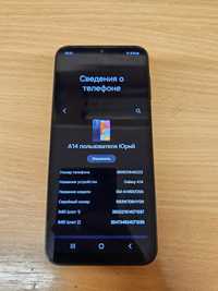 Продам Samsung a14 4/64gb black