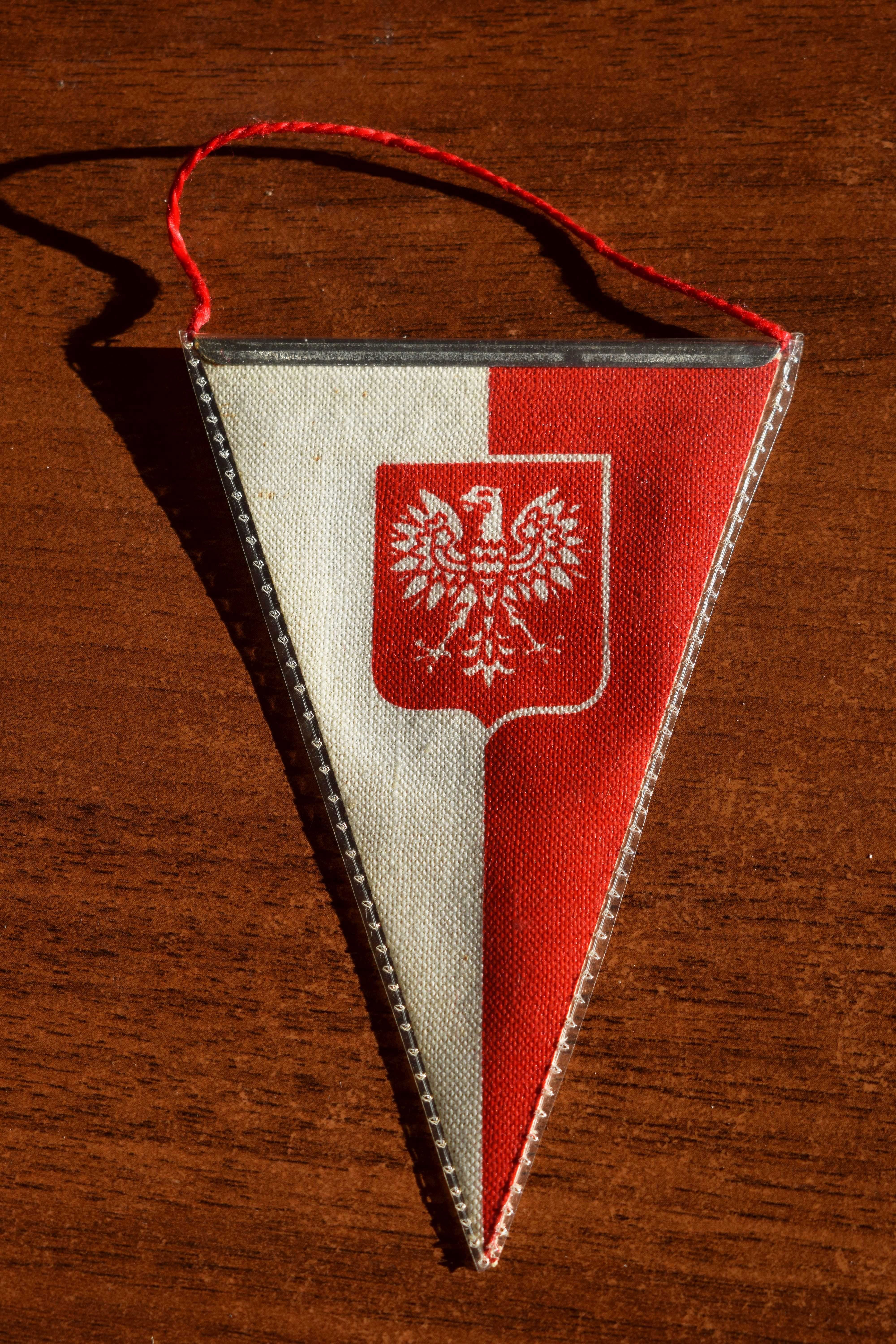 Proporczyk PTTK Foto-Pam, Włodawa, mały: 10 x 6,5 cm bardzo dobry stan