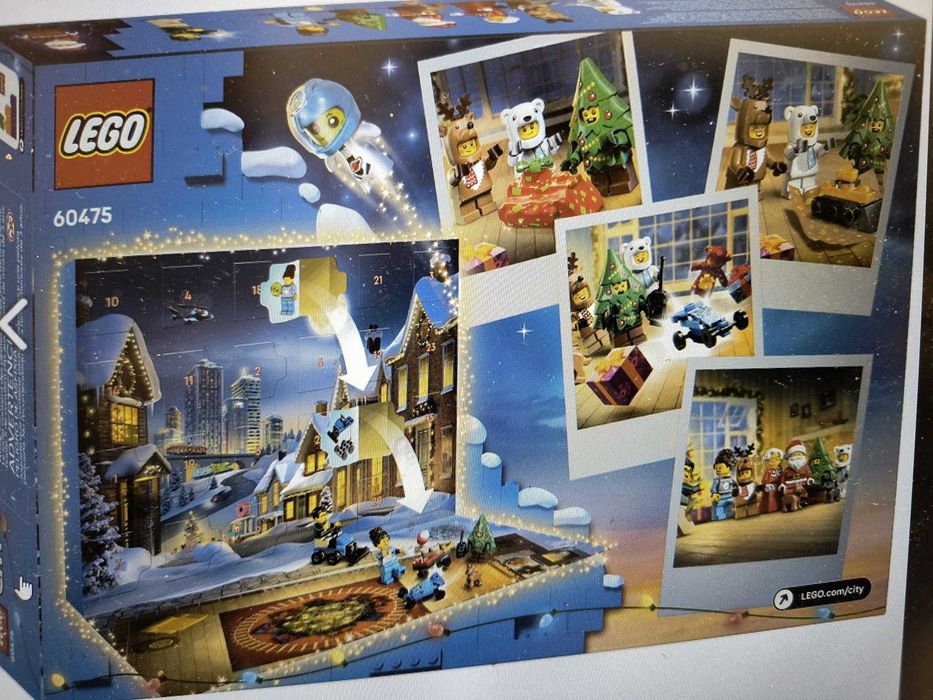 LEGO 60475 City - Kalendarz adwentowy na 2025 rok