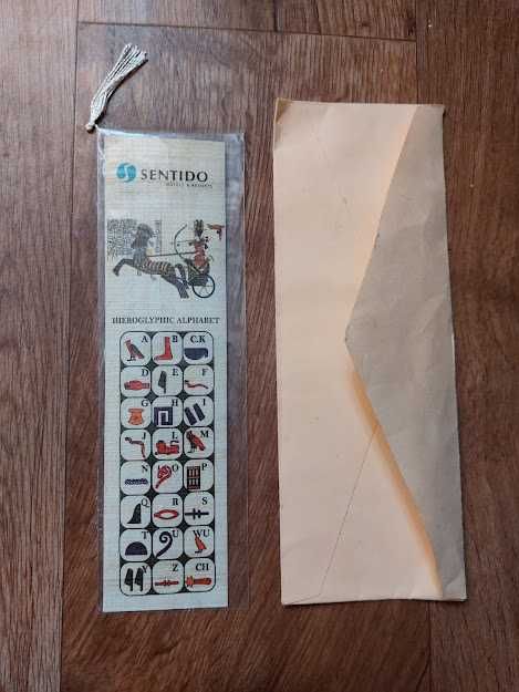 Закладка сувенир для книги из папируса Египет