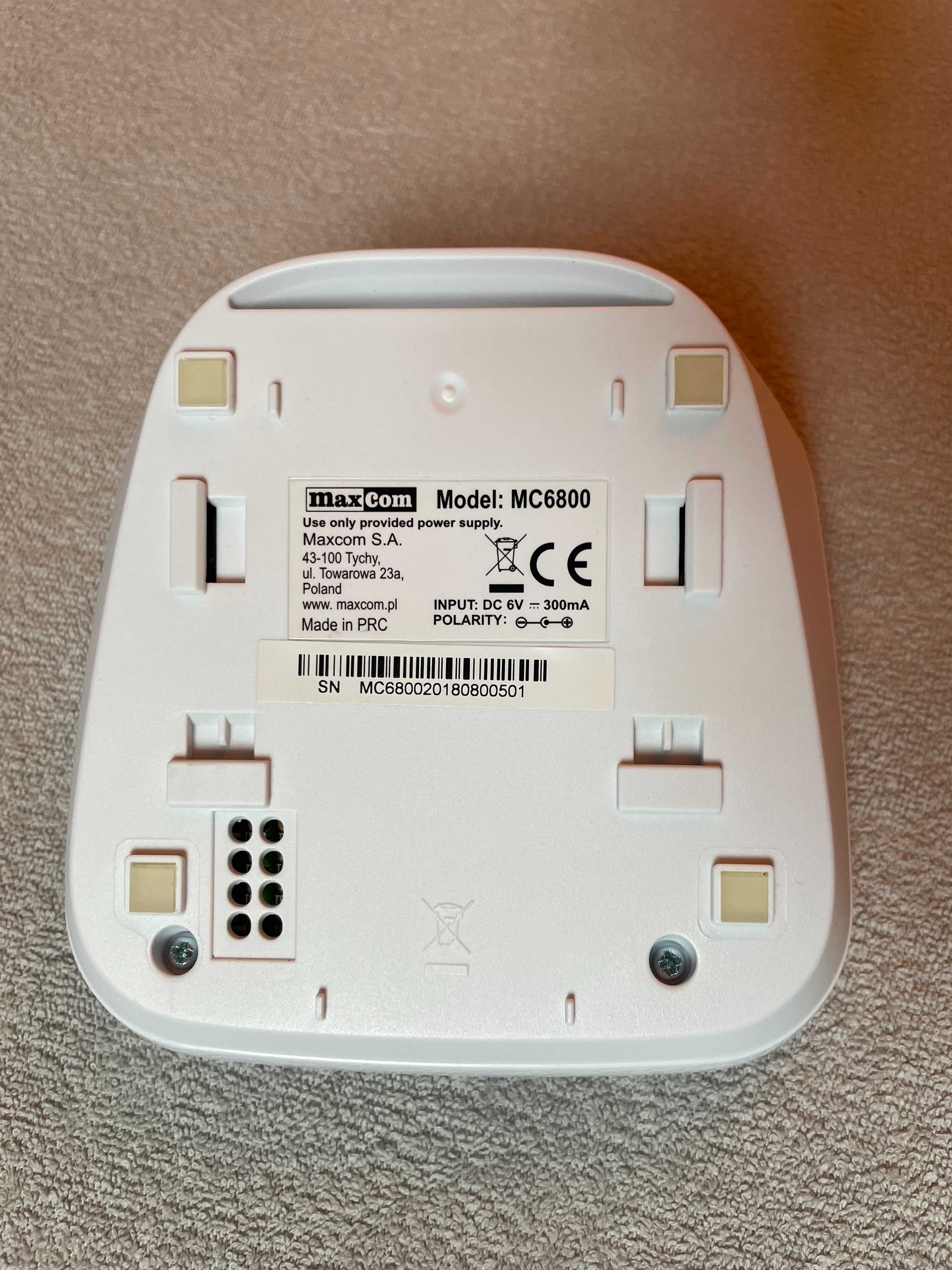 Telefon MAXCOM MC6800 kolor biały