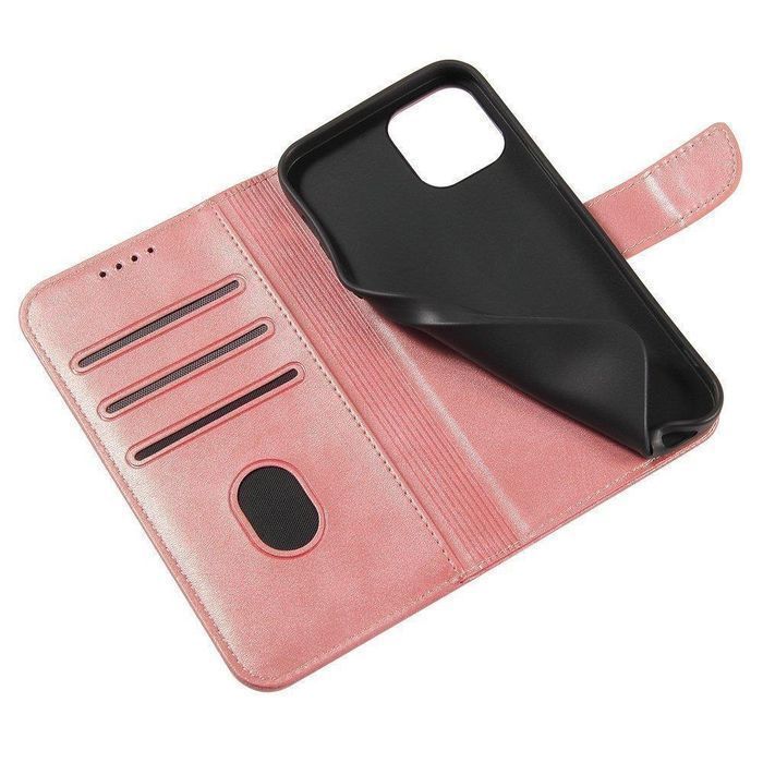 Eleganckie Etui Magnet Case z Klapką do Samsung Galaxy A73, Różowe