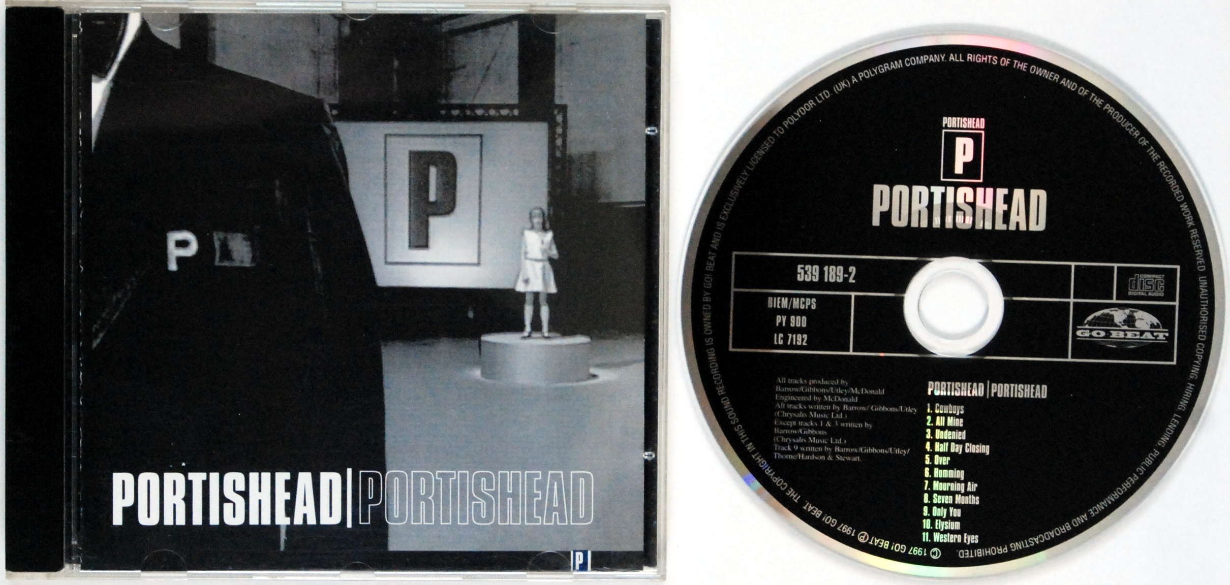 (CD) Portishead - Portishead s.BDB