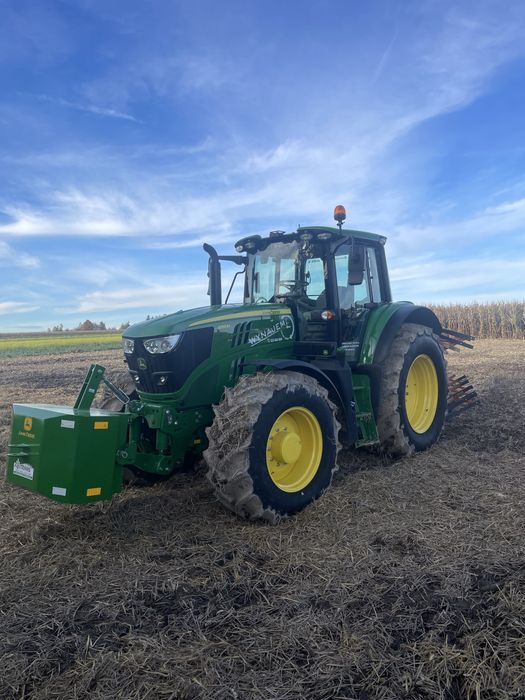 Wynajem ciagnika rolniczego john Deere na doby bez operatora transport