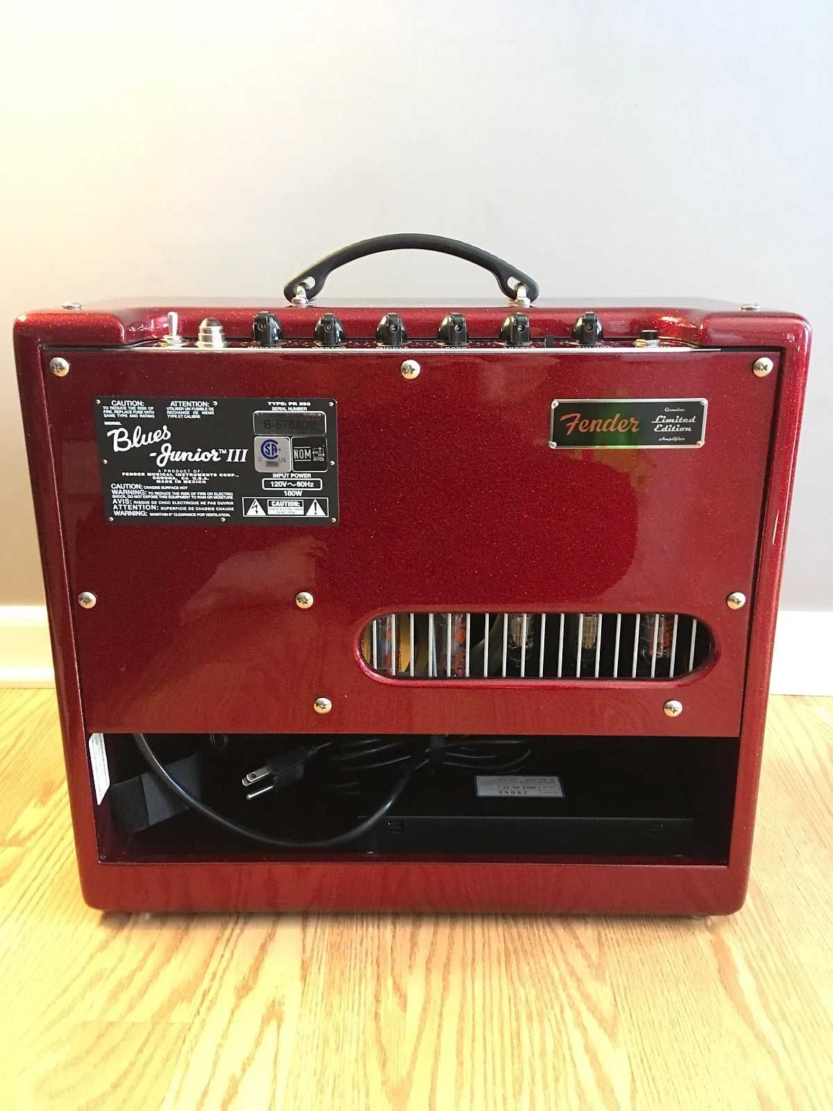 Fender Blues Junior Ruby Red Sparkle - Limited Edition