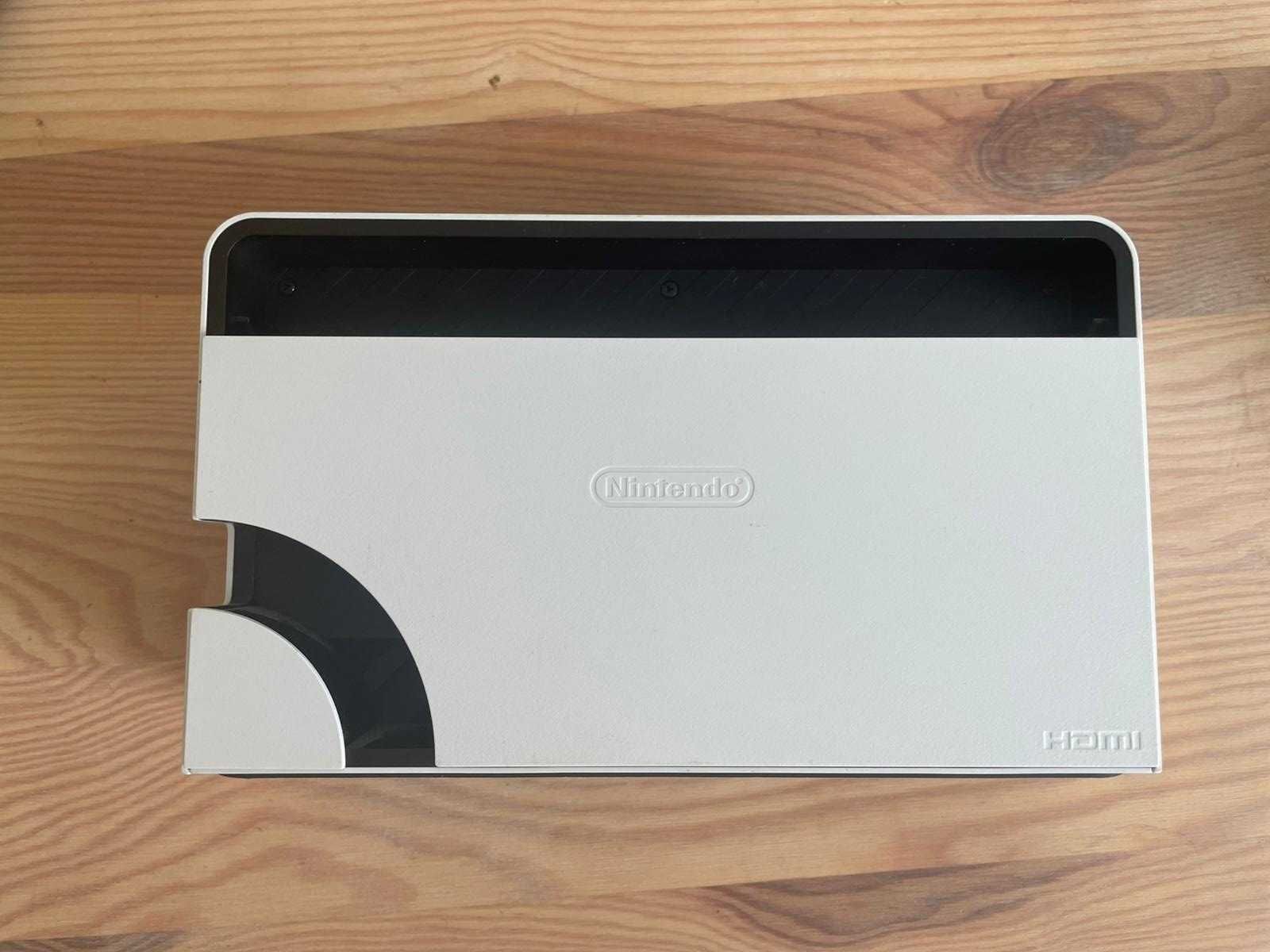 Konsola NINTENDO Switch OLED Model Biały64gb+4gry