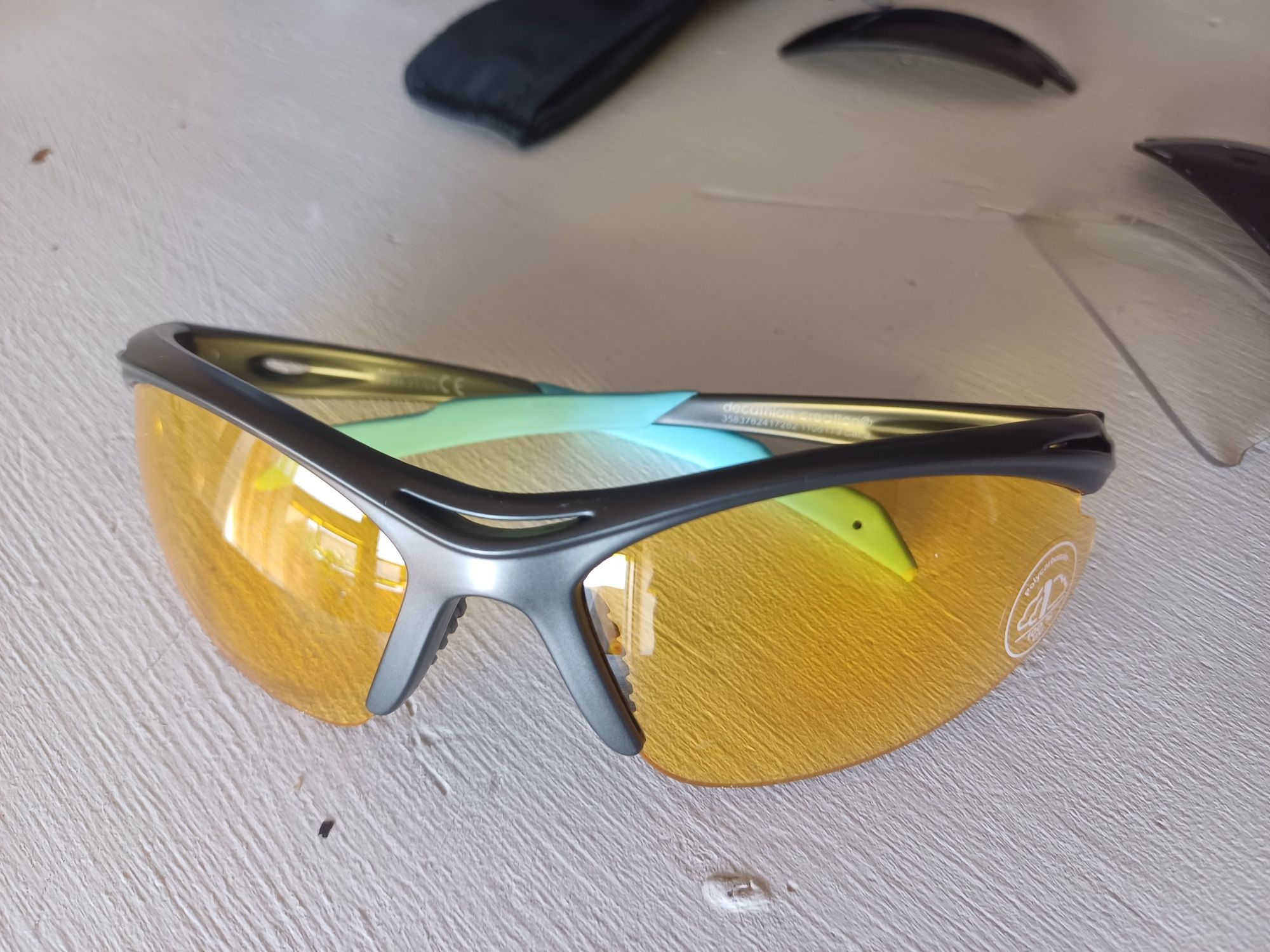 Oculos de Ciclismo Polarizados 3 Lentes