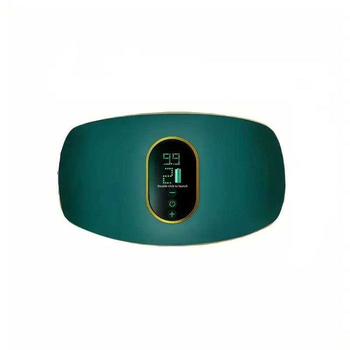 Przenośny pas do masażu całego ciała z ładowaniem przez USB zielony