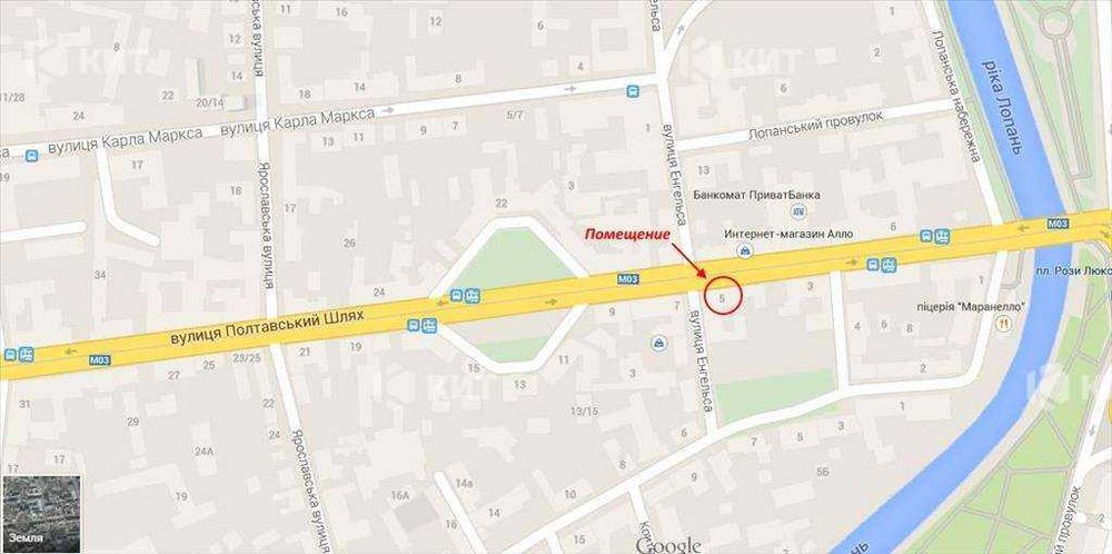 Продаж приміщення 116м2, вул. Полтавський шлях,49951