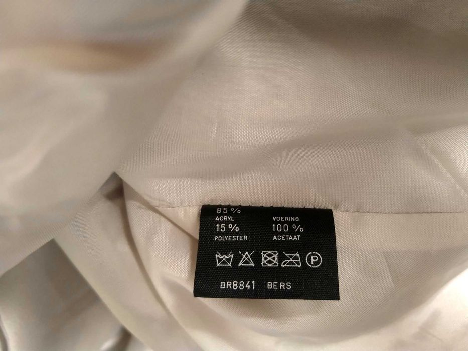 Futro kamizelka szare ekologiczne NOWE Dreamstar 38/M z Holandii