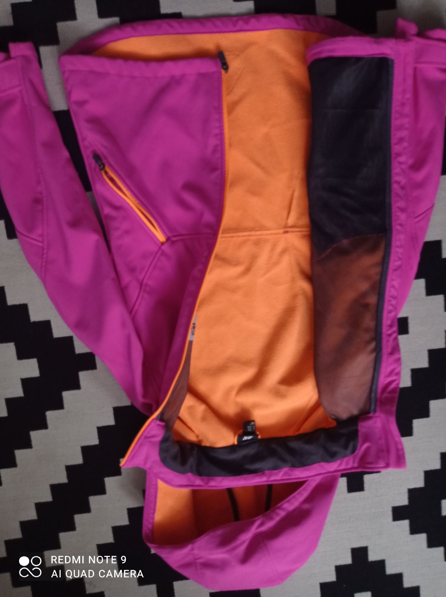 H&m Softshell kurtka z polarem r.158