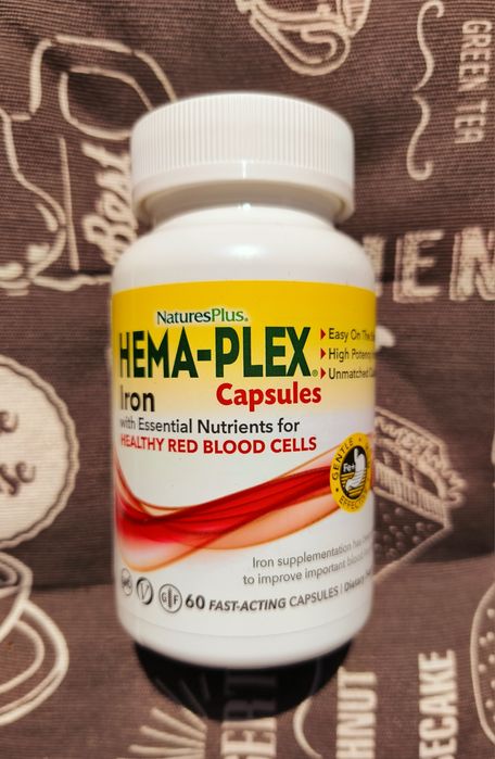 Железо Hema Plex Хема плекс комплекс залізо таблетки капсули софтгелі