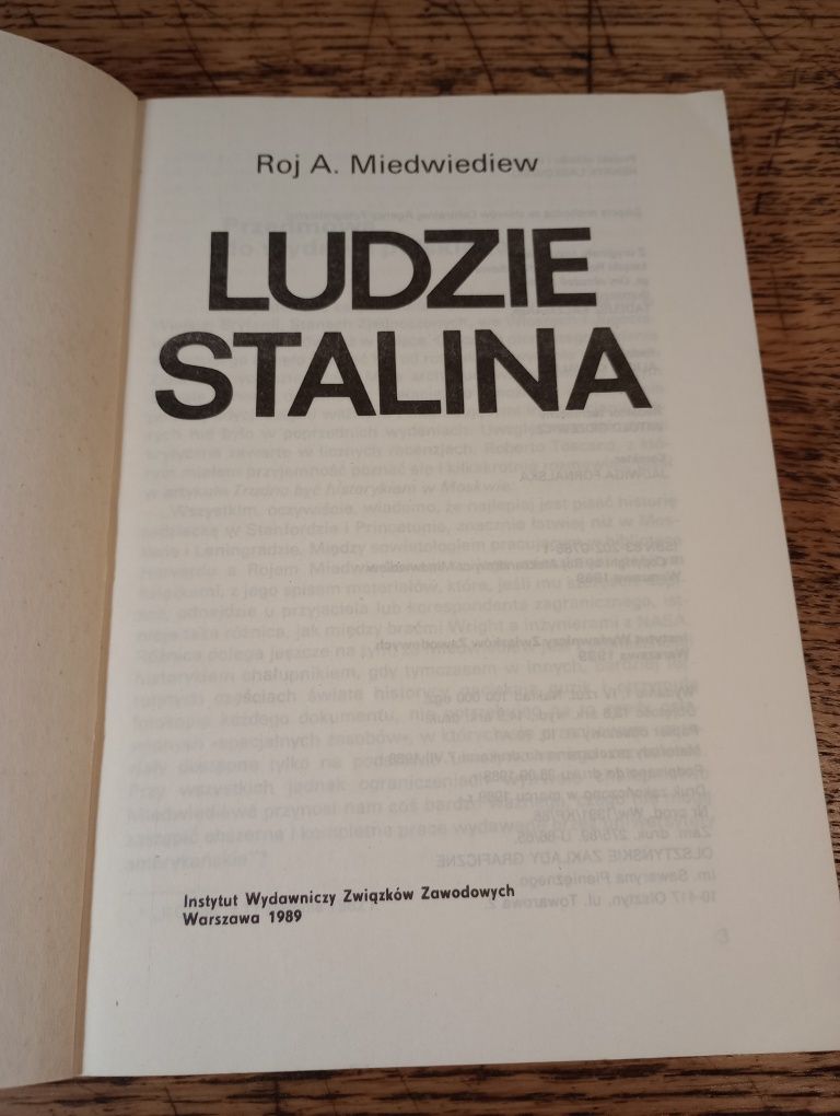 Ludzie Stalina. Roj A. Miedwiediew