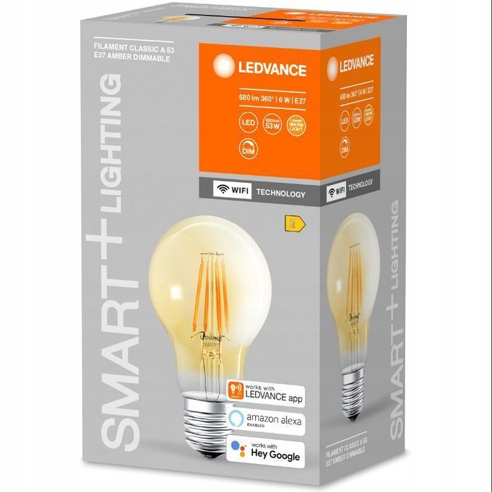 Żarówka Ledvance Filament Led E27 6W 680Lm 2400K Wifi