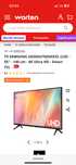 TV Samsung led 55 4K Ultra HD Smart TV 140 cm