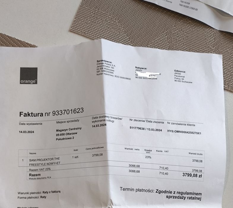 Projektor Samsung Freestyle 2 Smart TV 100 cali