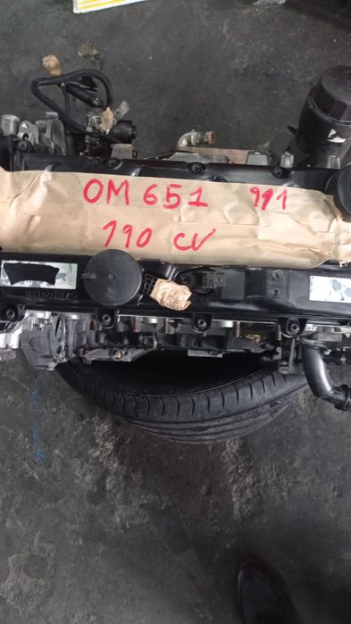 Motor completo de Mercedes 651, bi turbo , 2016
