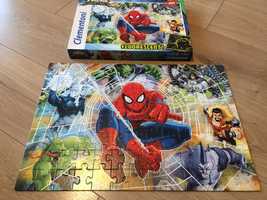 Puzzle Spideman fluorescencyjny 6+ 104 elementy