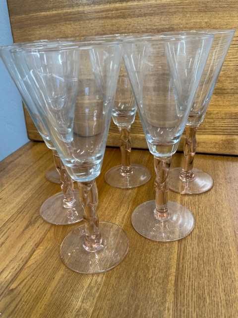 komplet 6 sztuk Puchary szklane do deserów 620 ml duże